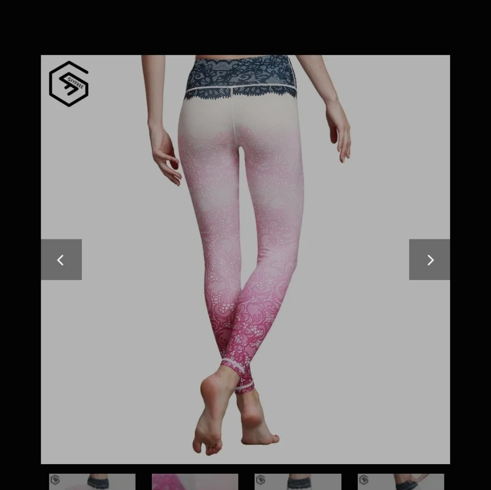 Shantou Chaonan   Yoga Leggings Ladies Super Soft Printi G Running...